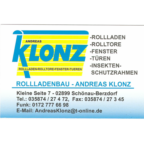 Logo-Rolladenbau Andreas Klonz